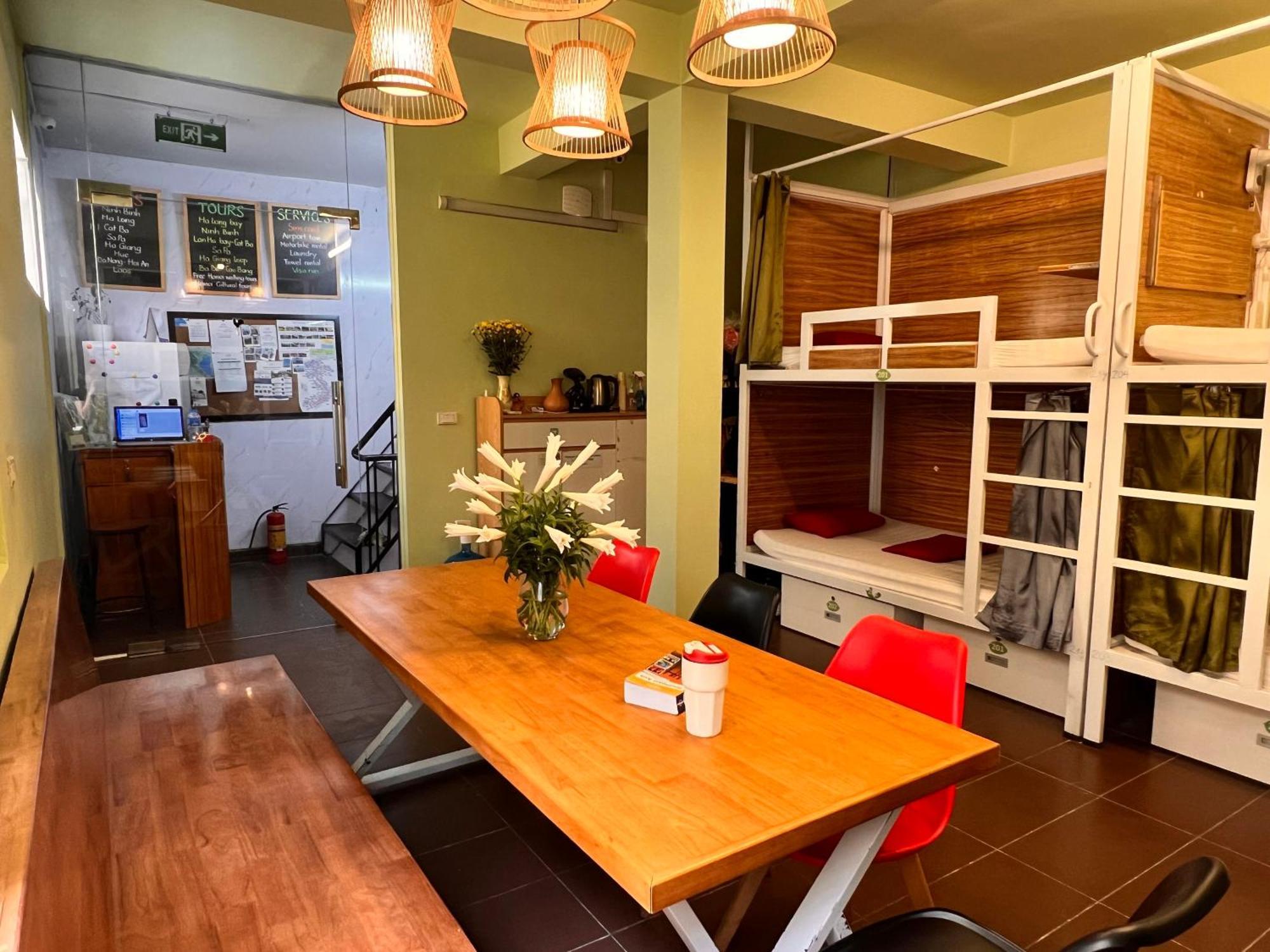 Hanoi Ecostay 1 Hostel מראה חיצוני תמונה